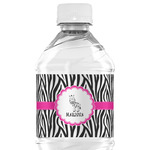 Zebra Water Bottle Labels - Custom Sized (Personalized)