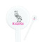 Zebra Round Plastic Stir Sticks (Personalized)