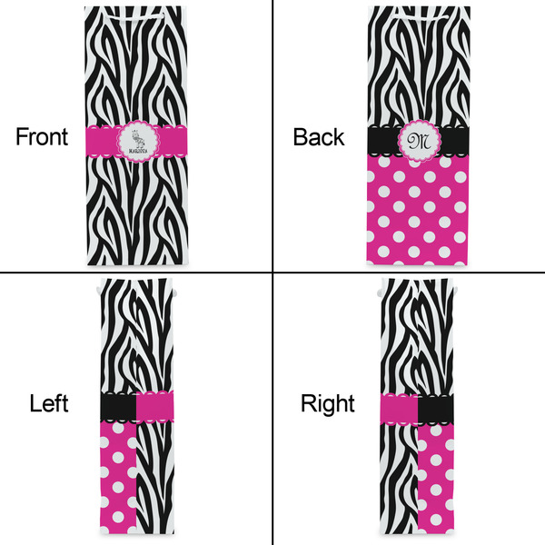 Zebra Wine Gift Bag - Matte - Approval
