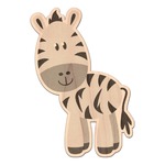Zebra Genuine Maple or Cherry Wood Sticker