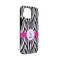 Zebra iPhone 13 Mini Tough Case - Angle