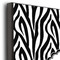 Zebra Print & Polka Dots 11x14 Wood Print - Closeup