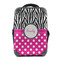 Zebra Print & Polka Dots 15" Backpack - FRONT