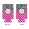 Zebra Print & Polka Dots 16oz Can Sleeve - APPROVAL