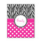 Zebra Print & Polka Dots Wood Print - 16x20 (Personalized)