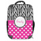 Zebra Print & Polka Dots 18" Hard Shell Backpacks - FRONT