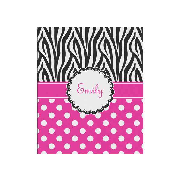 Custom Zebra Print & Polka Dots Poster - Matte - 20x24 (Personalized)