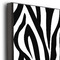 Zebra Print & Polka Dots 20x24 Wood Print - Closeup