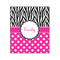 Zebra Print & Polka Dots Wood Print - 20x24 (Personalized)