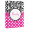 Zebra Print & Polka Dots Canvas Print - 20x30 (Personalized)