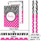 Zebra Print & Polka Dots 20x30 - Canvas Print - Approval