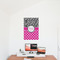 Zebra Print & Polka Dots 20x30 - Matte Poster - On the Wall