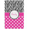 Zebra Print & Polka Dots 24x36 - Matte Poster - Front View