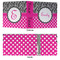 Zebra Print & Polka Dots 3 Ring Binders - Full Wrap - 3" - APPROVAL
