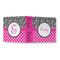 Zebra Print & Polka Dots 3 Ring Binders - Full Wrap - 3" - OPEN OUTSIDE