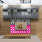 Zebra Print & Polka Dots 5'x7' Indoor Area Rugs - IN CONTEXT