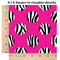 Zebra Print & Polka Dots 6x6 Swatch of Fabric