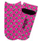 Zebra Print & Polka Dots Adult Ankle Socks - Single Pair - Front and Back