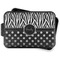 Zebra Print & Polka Dots Aluminum Baking Pan with Lid (Personalized)