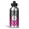 Zebra Print & Polka Dots Aluminum Water Bottle