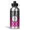 Zebra Print & Polka Dots Water Bottles - 20 oz - Aluminum (Personalized)