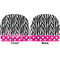 Zebra Print & Polka Dots Baby Hat Beanie - Approval