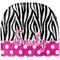 Zebra Print & Polka Dots Baby Hat Beanie