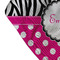 Zebra Print & Polka Dots Bandana Detail