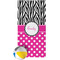 Zebra Print & Polka Dots Beach Towel (Personalized)