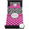 Zebra Print & Polka Dots Bedding Set (TwinXL) - Duvet