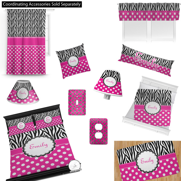 Zebra Print & Polka Dots Bedroom Decor & Accessories2