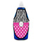 Zebra Print & Polka Dots Bottle Apron - Soap - FRONT