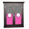 Zebra Print & Polka Dots Cabinet Decal - Custom Size (Personalized)