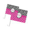 Zebra Print & Polka Dots Car Flags - PARENT MAIN (both sizes)
