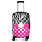 Zebra Print & Polka Dots Suitcase (Personalized)