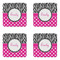 Zebra Print & Polka Dots Coaster Set - APPROVAL