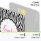Zebra Print & Polka Dots Coaster Thickness