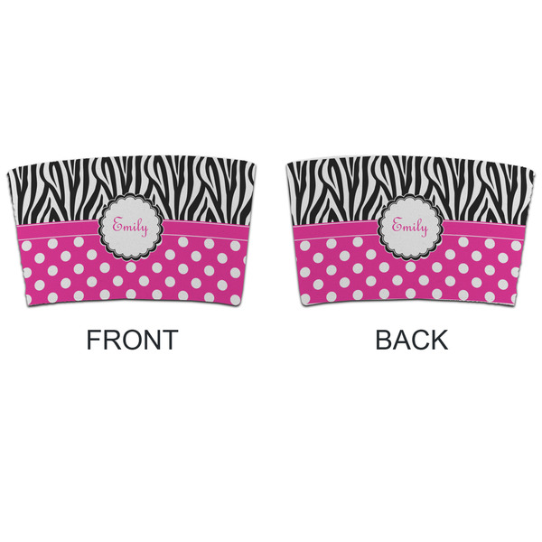Zebra Print & Polka Dots Coffee Cup Sleeve - APPROVAL