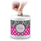 Zebra Print & Polka Dots Coin Bank (Personalized)