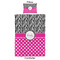 Zebra Print & Polka Dots Comforter Set - Twin XL - Approval