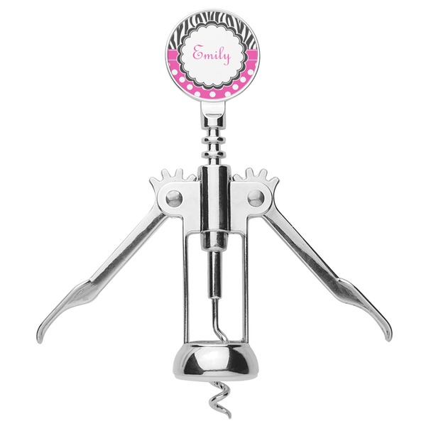 Zebra Print & Polka Dots Corkscrew - Alt