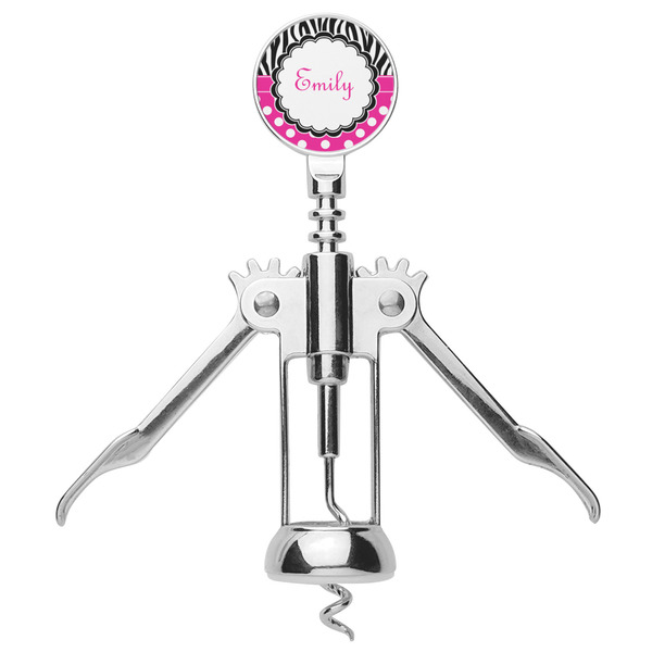 Zebra Print & Polka Dots Corkscrew - Alt