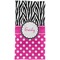 Zebra Print & Polka Dots Crib Comforter/Quilt - Apvl