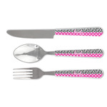 Zebra Print & Polka Dots Cutlery Set (Personalized)
