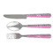 Zebra Print & Polka Dots Cutlery Set (Personalized)