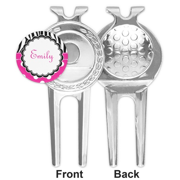 Zebra Print & Polka Dots Divot Tool - Second