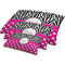 Zebra Print & Polka Dots Dog Beds - MAIN (sm, med, lrg)