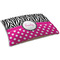 Zebra Print & Polka Dots Dog Beds - SMALL
