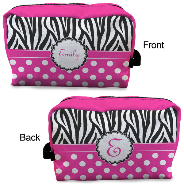Zebra Print & Polka Dots Dopp Kit - Approval
