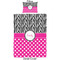 Zebra Print & Polka Dots Duvet Cover Set - Twin - Approval